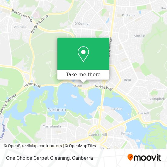 One Choice Carpet Cleaning map