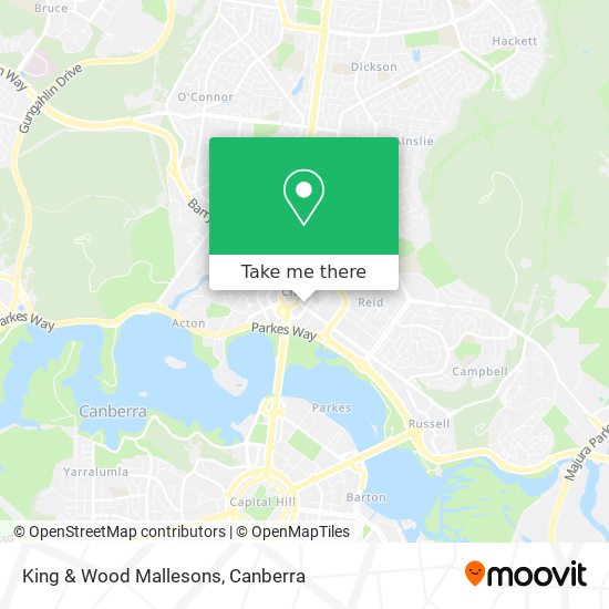 Mapa King & Wood Mallesons