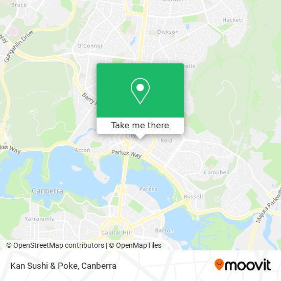 Kan Sushi & Poke map