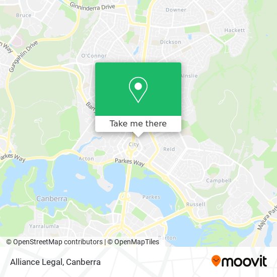 Alliance Legal map