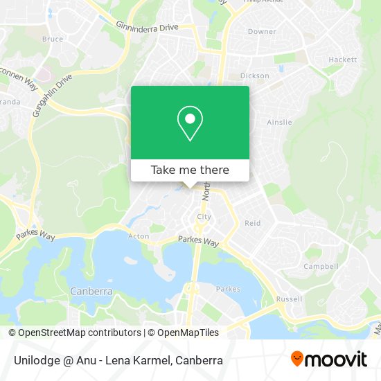 Unilodge @ Anu - Lena Karmel map