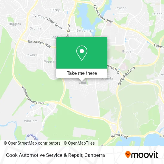 Mapa Cook Automotive Service & Repair