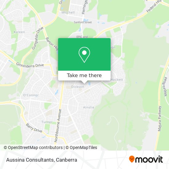 Aussina Consultants map