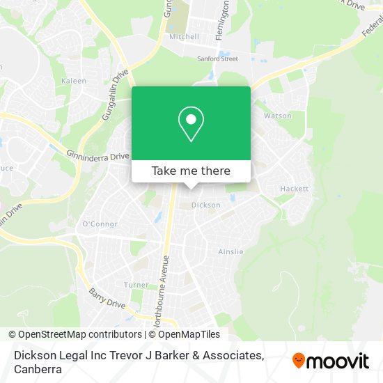 Dickson Legal Inc Trevor J Barker & Associates map
