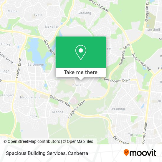 Spacious Building Services map