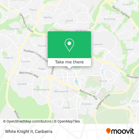 White Knight It map