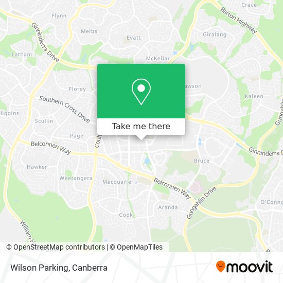 Wilson Parking map