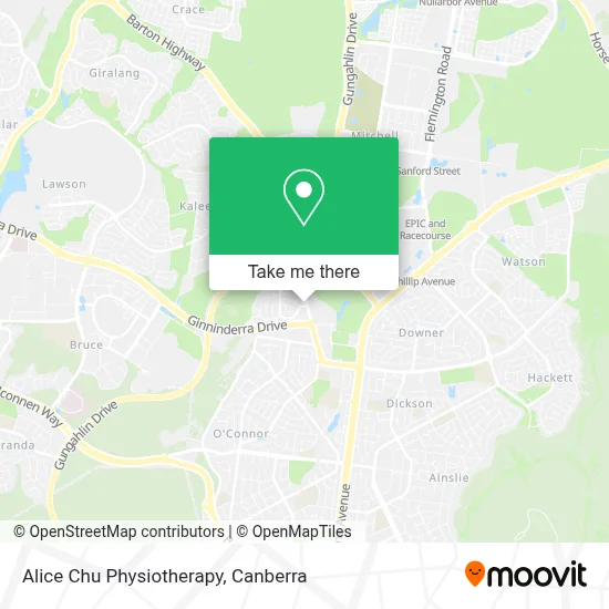 Mapa Alice Chu Physiotherapy
