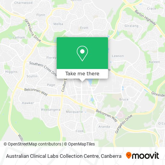 Australian Clinical Labs Collection Centre map