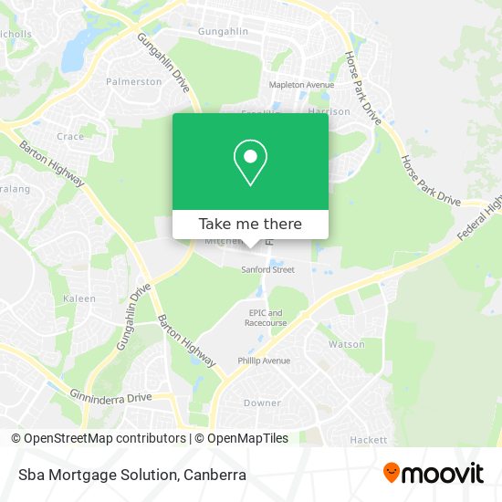 Sba Mortgage Solution map