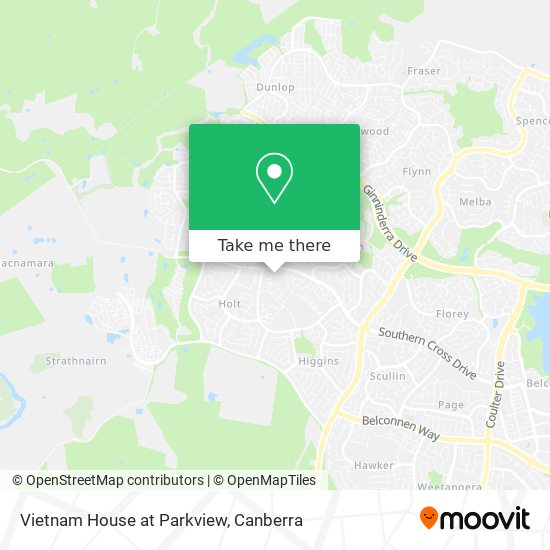 Vietnam House at Parkview map