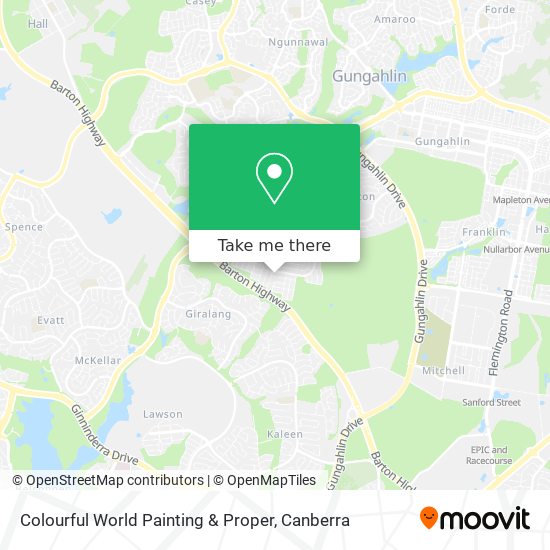 Mapa Colourful World Painting & Proper