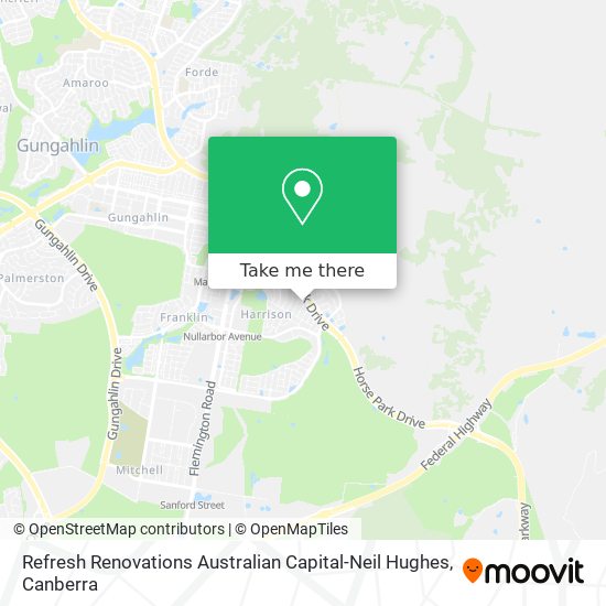 Refresh Renovations Australian Capital-Neil Hughes map