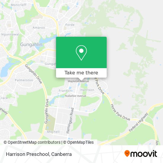 Harrison Preschool map