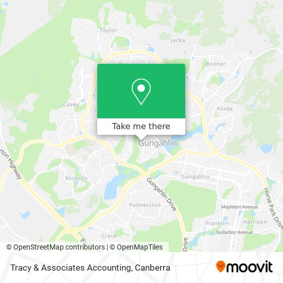 Tracy & Associates Accounting map