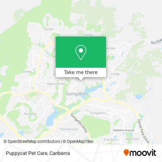 Puppycat Pet Care map