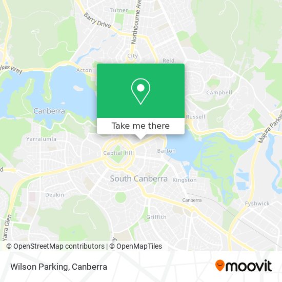 Wilson Parking map