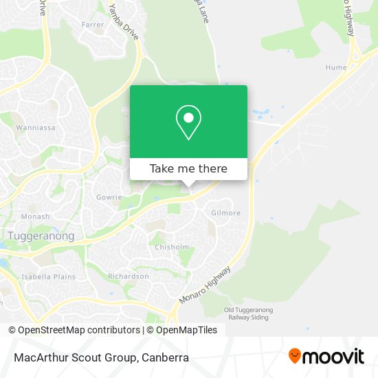 MacArthur Scout Group map