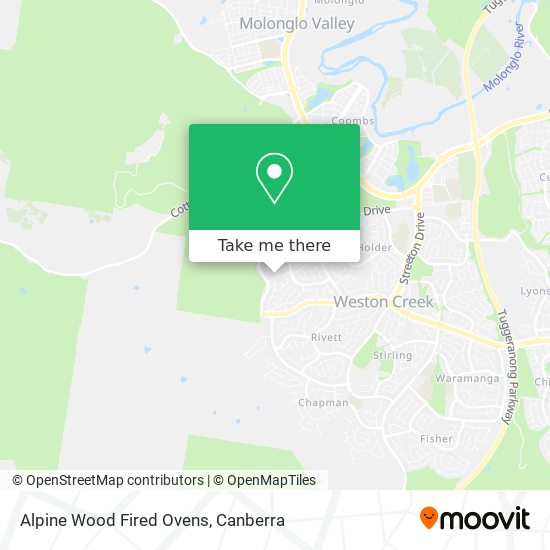 Alpine Wood Fired Ovens map