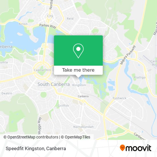 Speedfit Kingston map