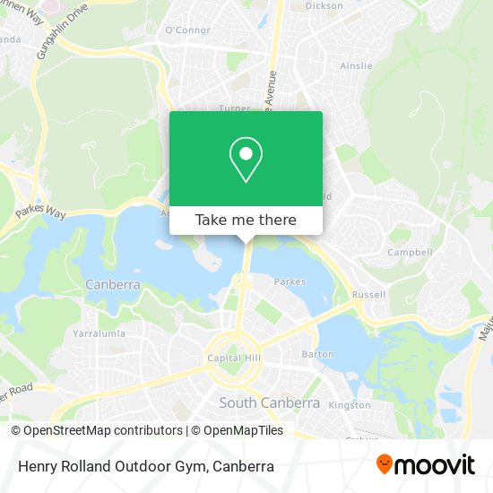 Mapa Henry Rolland Outdoor Gym