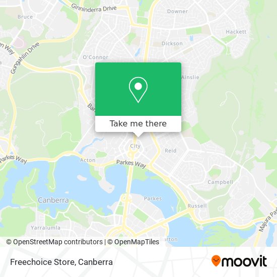 Freechoice Store map