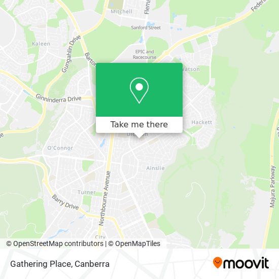 Gathering Place map