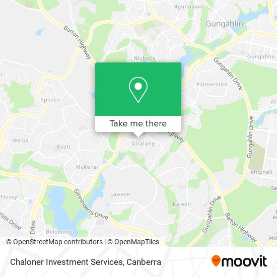 Chaloner Investment Services map