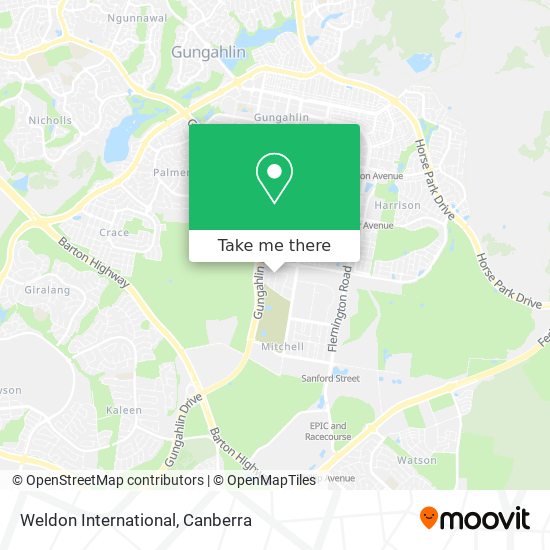 Weldon International map