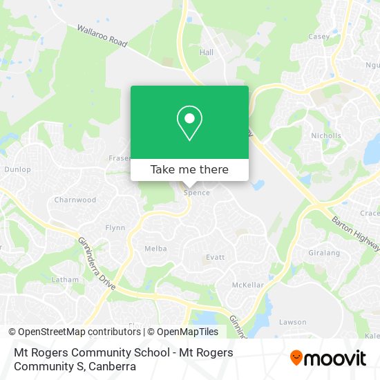 Mt Rogers Community School - Mt Rogers Community S map