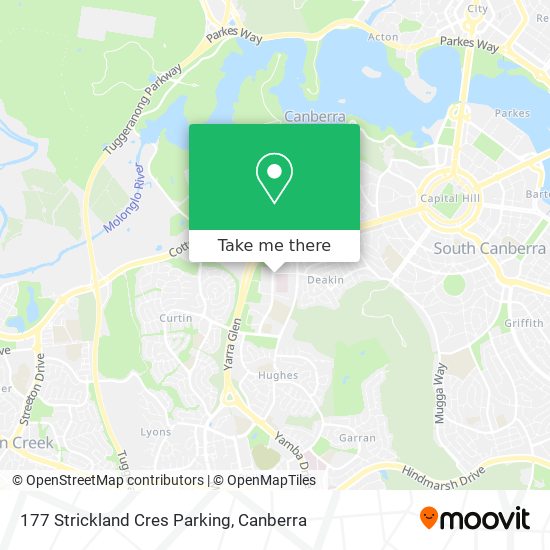 177 Strickland Cres Parking map