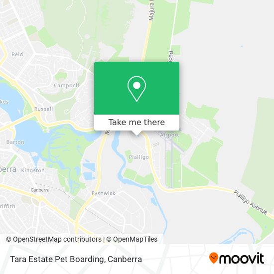 Tara Estate Pet Boarding map