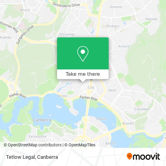 Tetlow Legal map