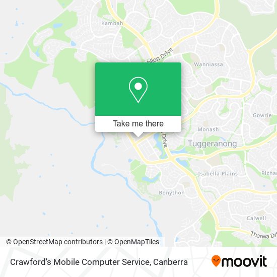 Crawford's Mobile Computer Service map