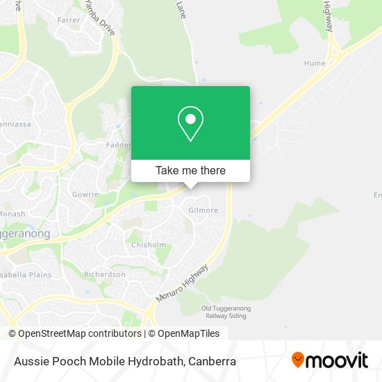 Aussie Pooch Mobile Hydrobath map