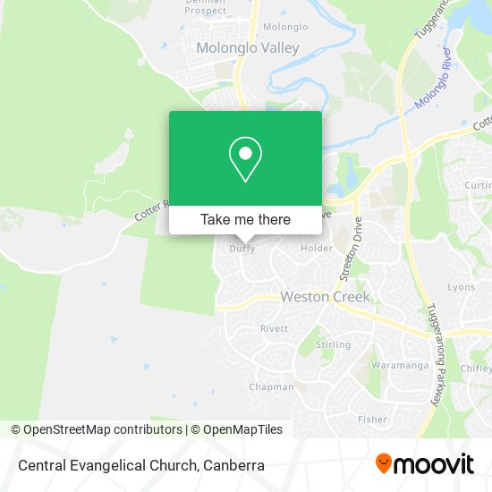 Central Evangelical Church map