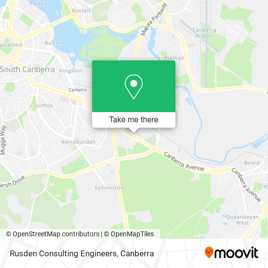 Rusden Consulting Engineers map