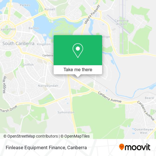 Finlease Equipment Finance map