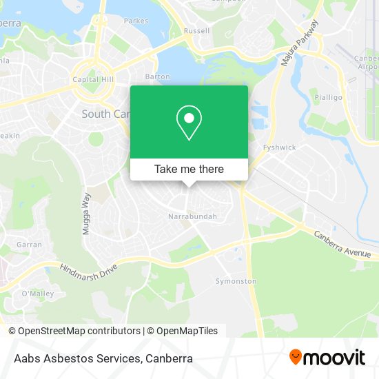 Aabs Asbestos Services map