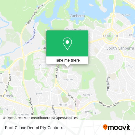 Root Cause Dental Pty map