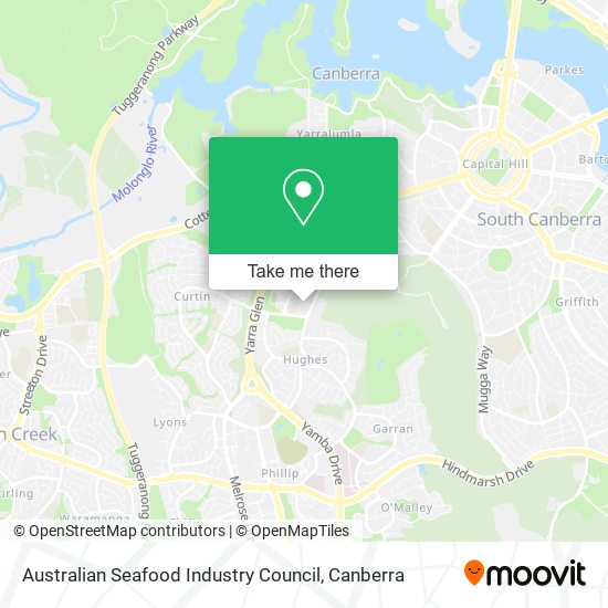 Australian Seafood Industry Council map