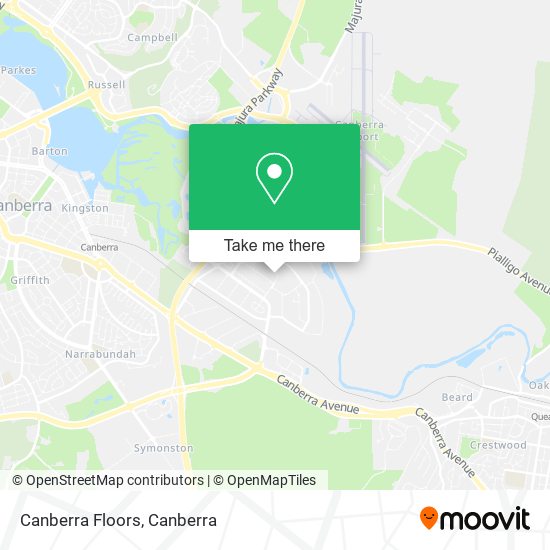 Canberra Floors map