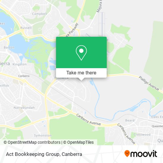 Act Bookkeeping Group map