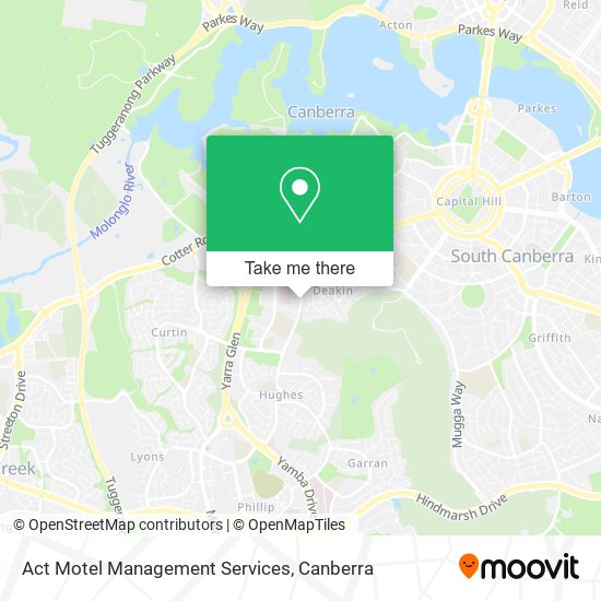 Act Motel Management Services map