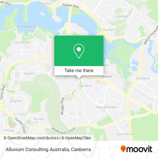 Alluvium Consulting Australia map