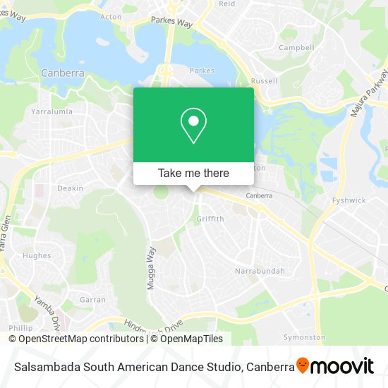 Salsambada South American Dance Studio map