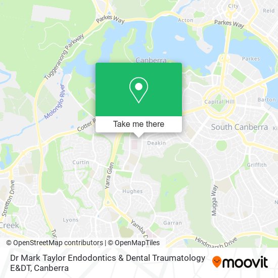 Dr Mark Taylor Endodontics & Dental Traumatology E&DT map