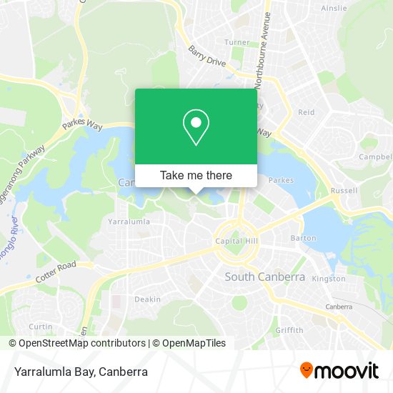 Yarralumla Bay map