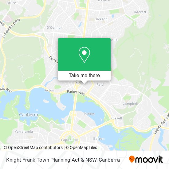 Knight Frank Town Planning Act & NSW map