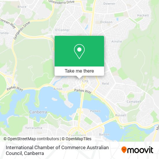 International Chamber of Commerce Australian Council map